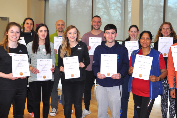 Adapted Sports Course - successful participants with their certificates